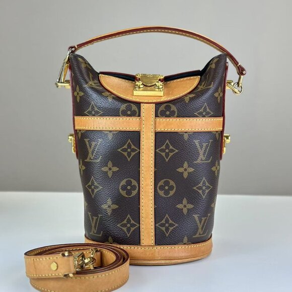 Louis Vuitton Monogram Canvas Bucket Bag Shoulder Bag Crossbody - Picture 1 of 9